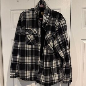 Boston Traders Flannel Checkered Jacket Men’s XL